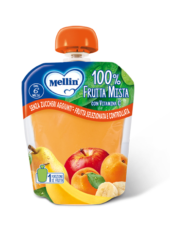 MELLIN POUCH FRUTTA MISTA 90 G - Speedyfarma.it