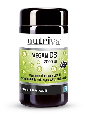 NUTRIVA VEGAN D3 60 COMPRESSE 2000 UI - Speedyfarma.it