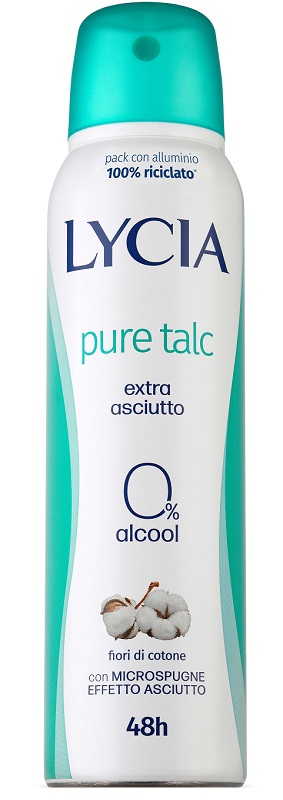 LYCIA SPRAY PURE TALC 150 ML - Speedyfarma.it