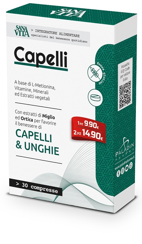 SANAVITA CAPELLI 30 COMPRESSE - Speedyfarma.it