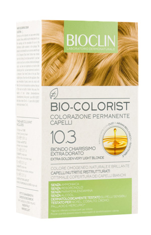 BIOCLIN BIO COLORIST 10,3 BIONDO CHIARISSIMO EXTRA DORATO - Speedyfarma.it