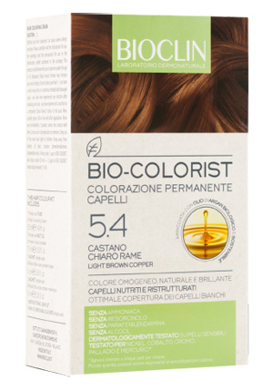 BIOCLIN BIO COLORIST 5,4 CASTANO CHIARO RAME - Speedyfarma.it