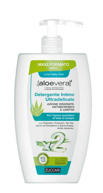 ALOEVERA2 DETERGENTE INTIMO ULTRADELICATO 400 ML - Speedyfarma.it