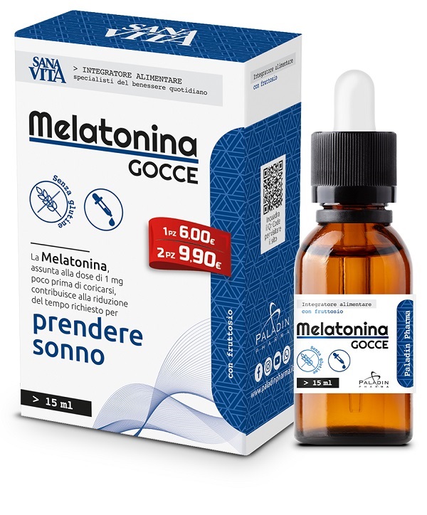 SANAVITA MELATONINA GOCCE 15 ML - Speedyfarma.it