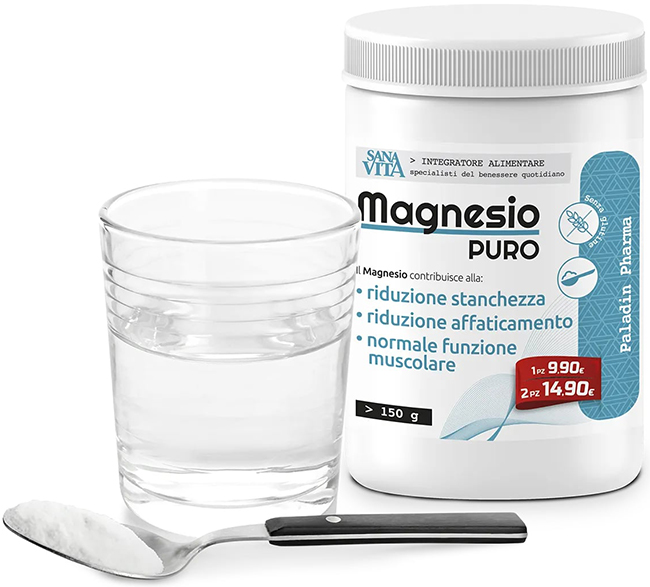 SANAVITA MAGNESIO PURO 150 G - Speedyfarma.it