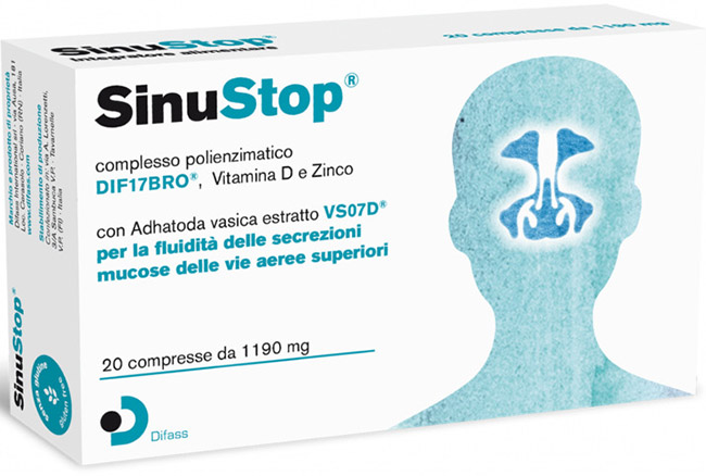 SINUSTOP 20 COMPRESSE DA 1190 MG - Speedyfarma.it