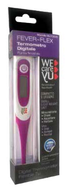 TERMOMETRO DIGITALE FLESSIBILE WECAREYU FEVER FLEX TERM 1 PEZZO - Speedyfarma.it