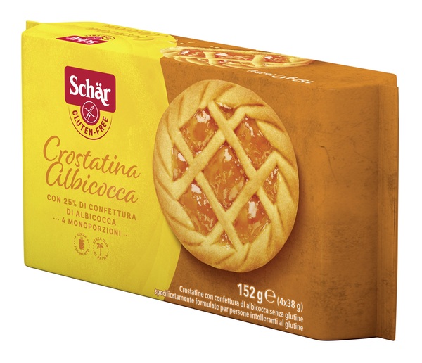 SCHAR CROSTATINA ALBICOCCA 4 X 38 G - Speedyfarma.it