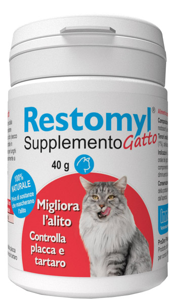 RESTOMYL SUPPLEMENTO GATTO FLACONCINO 40 G - Speedyfarma.it