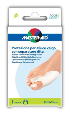 PROTEZIONE MASTER-AID PER ALLUCE VALGO CON SEPARATORE DITA INTEGRATO 1 PEZZO - Speedyfarma.it