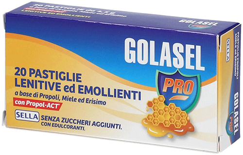 GOLASEL PRO 20 PASTIGLIE MIELE - Speedyfarma.it