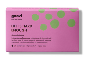 GOOVI LIFE IS HARD ENOUGH RITMO DI DONNA 28 COMPRESSE - Speedyfarma.it