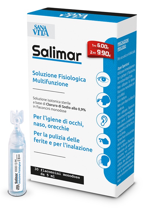 SANAVITA SOLUZIONE FISIOLOGICA 30 FIALOIDI X 5 ML - Speedyfarma.it