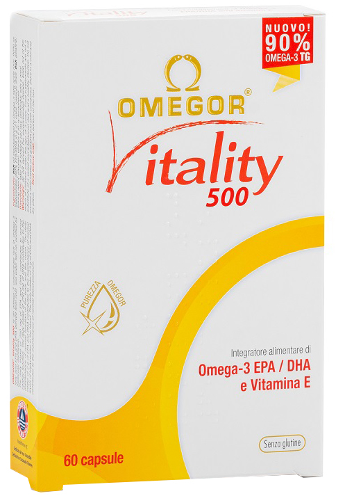 OMEGOR VITALITY 500 60 CAPSULE - Speedyfarma.it