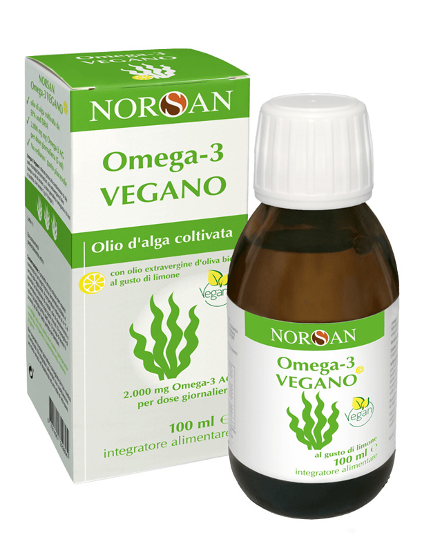 NORSAN OMEGA 3 VEGANO 100 ML AL GUSTO DI LIMONE - Speedyfarma.it