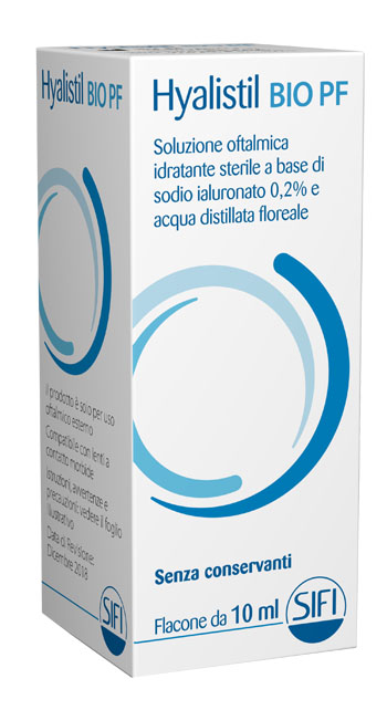 GOCCE OCULARI HA 0,2% E ACQUE DISTILLATE HYALISTIL BIO PF FRUTTI ROSSI 10 ML - Speedyfarma.it
