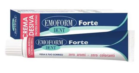 CREMA ADESIVA EMOFORM DENT FORTE PER PROTESI DENTALI 70 G - Speedyfarma.it