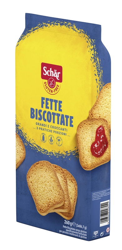SCHAR FETTE BISCOTTATE 3 PORZIONI DA 86,7 G - Speedyfarma.it