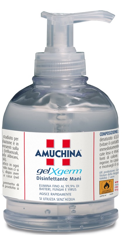 AMUCHINA GEL X-GERM DISINFETTANTE MANI 250 ML - Speedyfarma.it