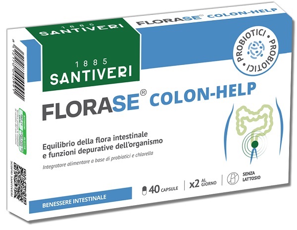 FLORASE COLON HELP 40 CAPSULE - Speedyfarma.it