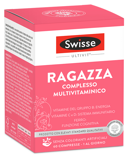 SWISSE MULTIVITAMINICO RAGAZZA 60 COMPRESSE - Speedyfarma.it