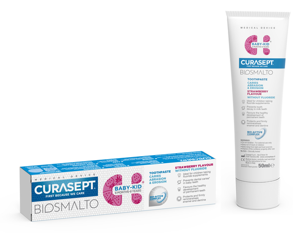 CURASEPT BIOSMALTO BABY KID SENZA FLUORO 50 ML - Speedyfarma.it