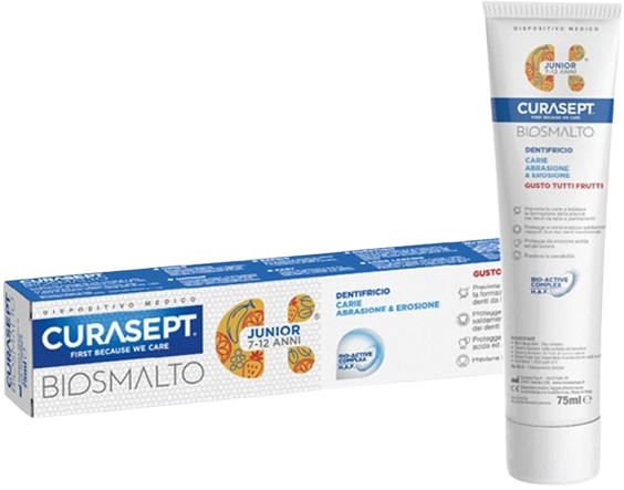 CURASEPT BIOSMALTO DENTIFRICIO JUNIOR 75 ML - Speedyfarma.it