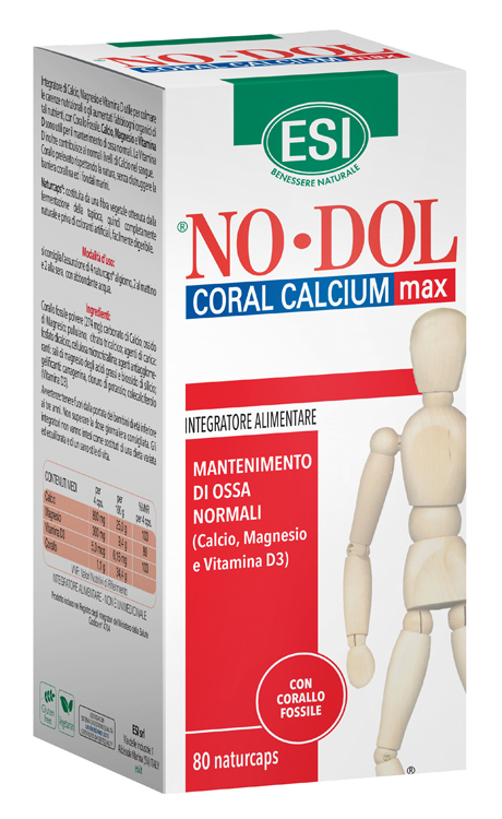ESI NO DOL CORAL CALCIUM MAX 80 CAPSULE - Speedyfarma.it