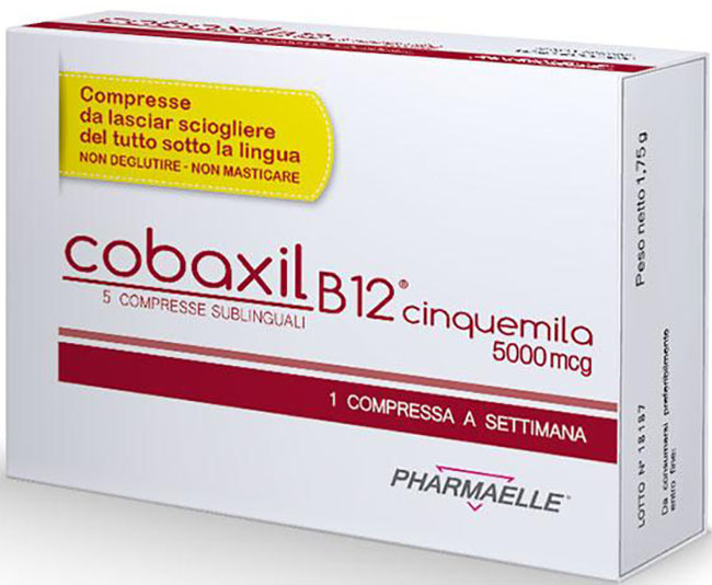 COBAXIL B12 5000MCG 5 COMPRESSE SUBLINGUALI - Speedyfarma.it
