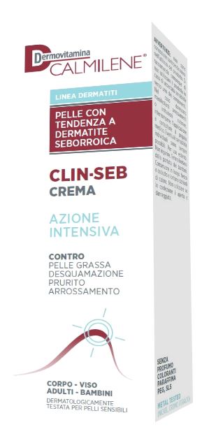 DERMOVITAMINA CALMILENE CLIN-SEB CREMA AZIONE INTENSIVA PER PELLE CON TENDENZA A DERMATITE SEBORROICA 50 ML - Speedyfarma.it