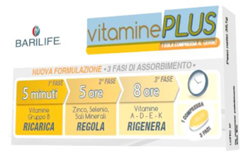 BARILIFE VITAMINE PLUS 30 COMPRESSE TRIFASE - Speedyfarma.it