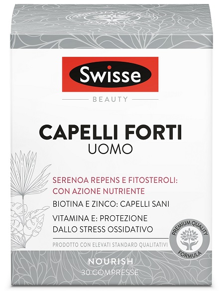 SWISSE CAPELLI FORTI UOMO 30 COMPRESSE - Speedyfarma.it