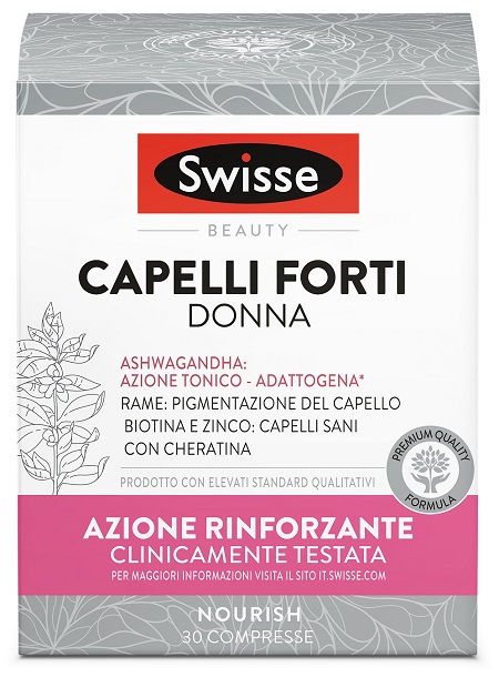 SWISSE CAPELLI FORTI DONNA 30 COMPRESSE - Speedyfarma.it