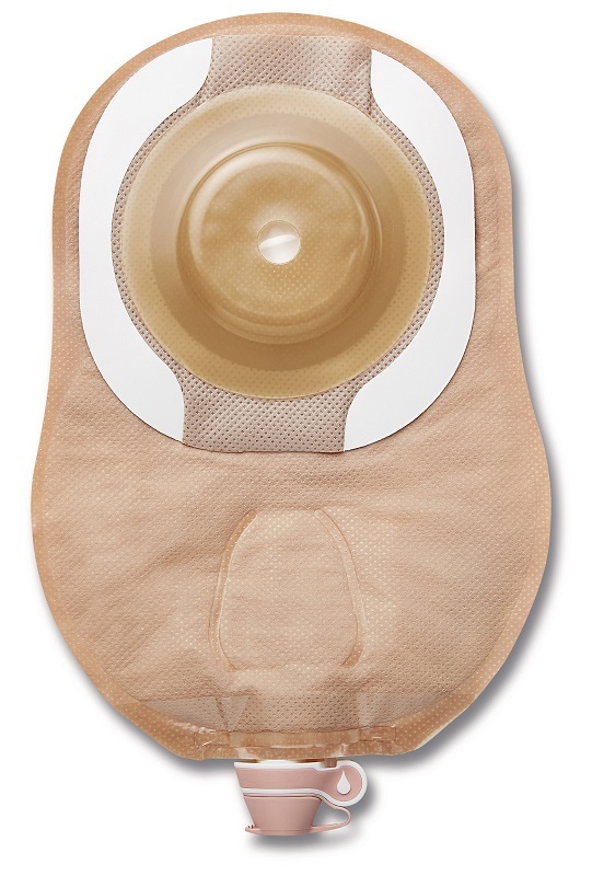 MODERMA FLEX CERAPLUS SACCA APERTA CONVESSA SOFT MIDI PER UROSTOMIA OPACA CON FINESTRA B/A PRETAGLIATA 25 MM - Speedyfarma.it