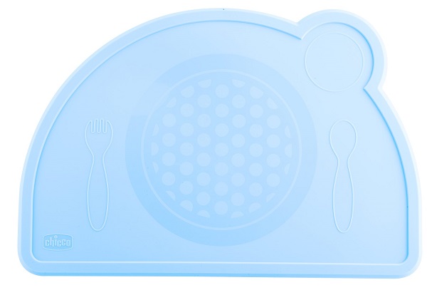 CHICCO TOVAGLIETTA SILICONE BLU - Speedyfarma.it