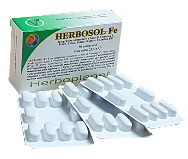 HERBOSOL FE 30 COMPRESSE - Speedyfarma.it