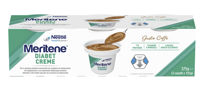 MERITENE DIABET CREME CAFFE' 3 X 125 G - Speedyfarma.it
