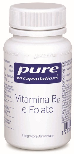 PURE ENCAPSULATIONS VITAMINA B12 E FOLATO 30 PASTIGLIE - Speedyfarma.it