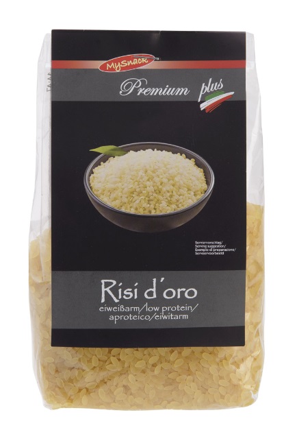 MY SNACK PREMIUM PLUS RISI D'ORO PASTA APROTEICA 500 G - Speedyfarma.it