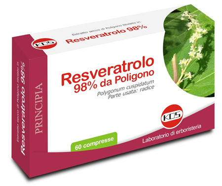 RESVERATROLO 98% 60 COMPRESSE - Speedyfarma.it