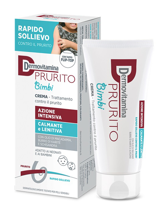 DERMOVITAMINA PRURITO BIMBI CREMA AZIONE INTENSIVA CALMANTE E LENITIVA 30 ML - Speedyfarma.it