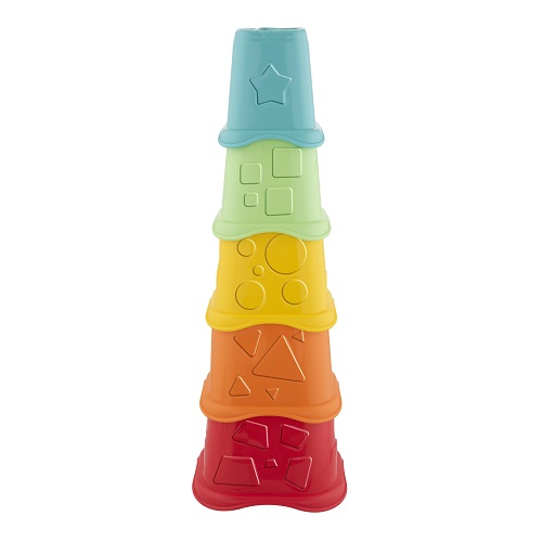 CHICCO GIOCO 2IN1 STACKING CUPS ECO+ - Speedyfarma.it