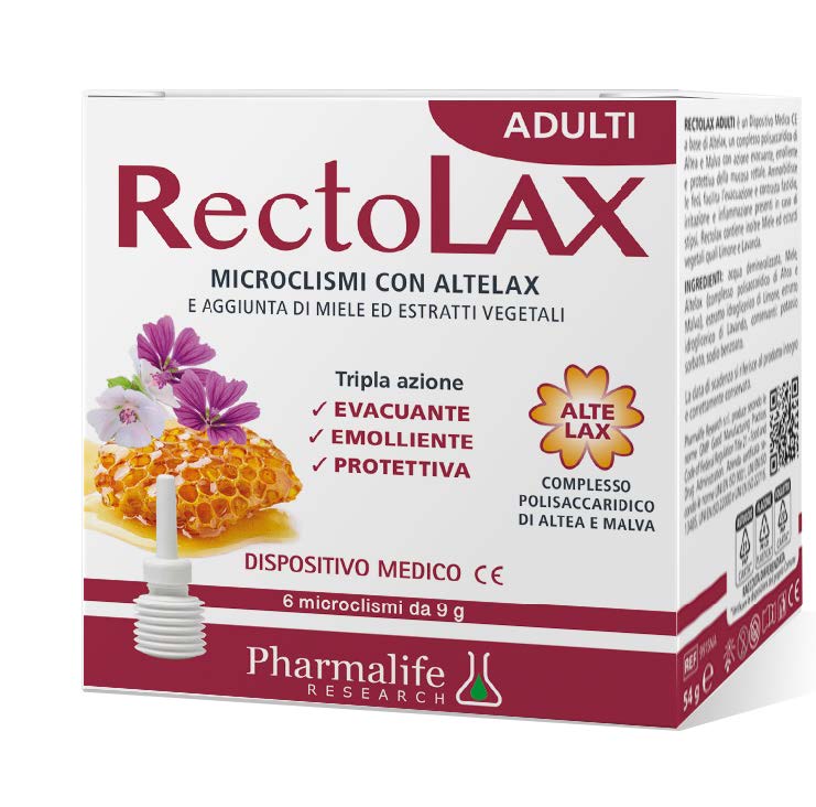 RECTOLAX ADULTI MICROCLISMI 6 PEZZI DA 9 G - Speedyfarma.it