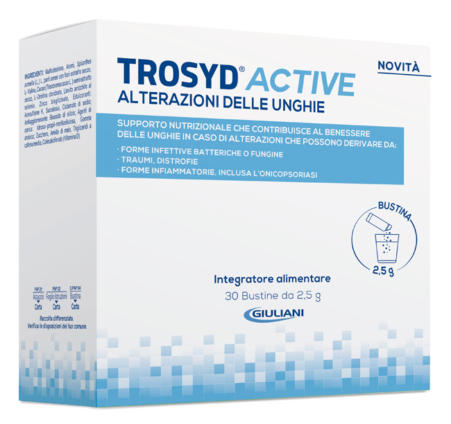 TROSYD ACTIVE ALTERAZIONI UNGHIE 30 BUSTINE  - Speedyfarma.it