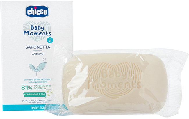 CHICCO BABY MOMENTS SAPONE SOLIDO 100 G - Speedyfarma.it