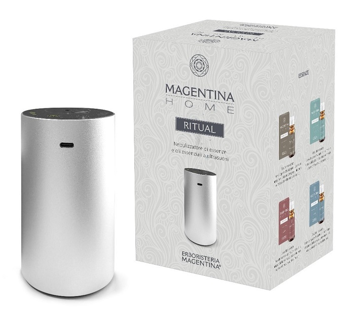 MAGENTINA HOME DIFFUSORE NEBULIZZATORE RITUAL ACCIAIO - Speedyfarma.it