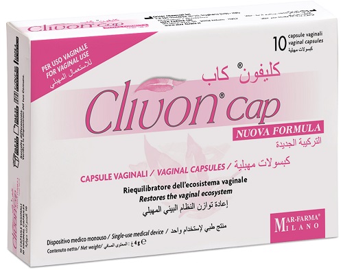 CLIVON CAP NUOVA FORMULA 10 CAPSULE VAGINALI - Speedyfarma.it