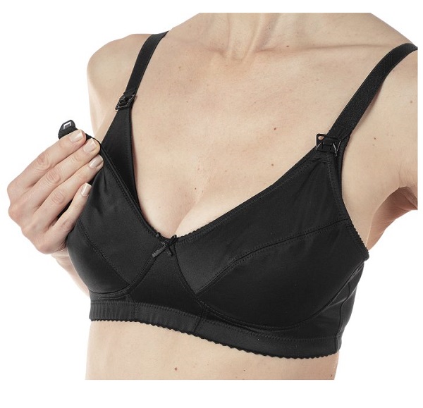 MAMMY REGGISENO MICROFIBRA ALLATTAMENTO BLACK 4C - Speedyfarma.it