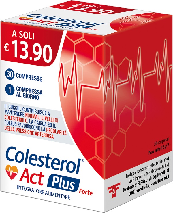 COLESTEROL ACT PLUS FORTE 30 COMPRESSE - Speedyfarma.it