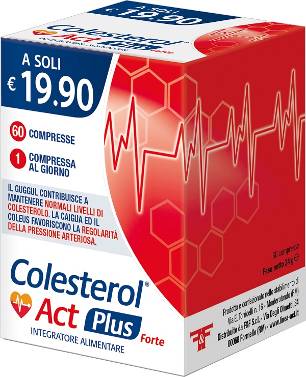 COLESTEROL ACT PLUS FORTE 60 COMPRESSE - Speedyfarma.it